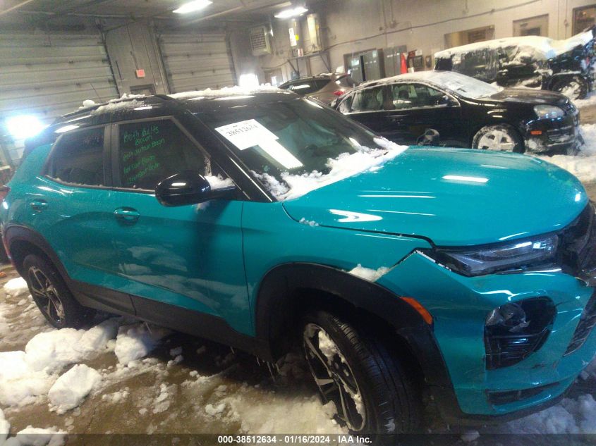 2021 CHEVROLET TRAILBLAZER RS - KL79MTSL1MB084177