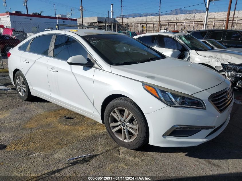 2015 HYUNDAI SONATA SE - 5NPE24AF7FH090155