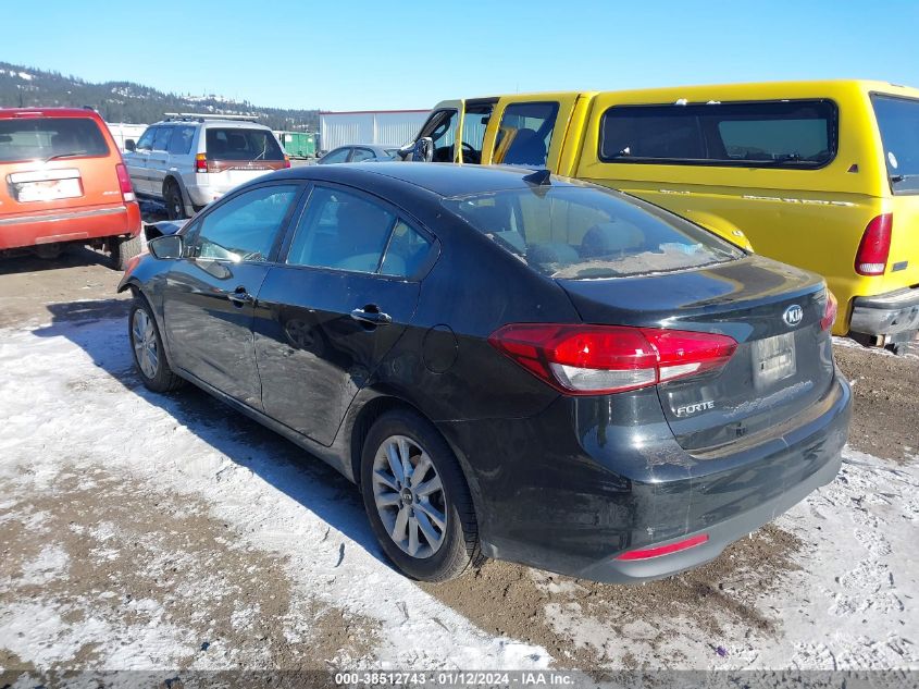 2017 KIA FORTE LX/S - 3KPFL4A78HE019368