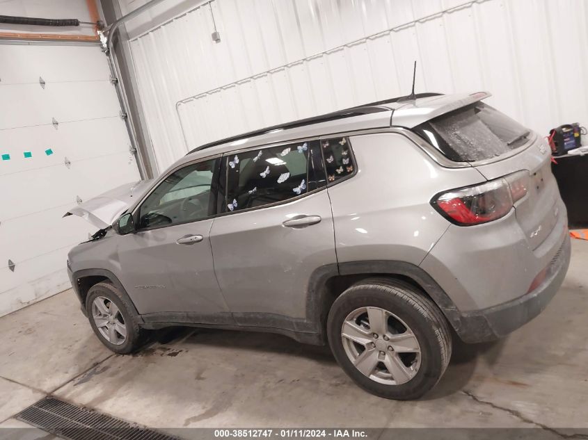 2022 JEEP COMPASS LATITUDE 4X4 - 3C4NJDBBXNT233001