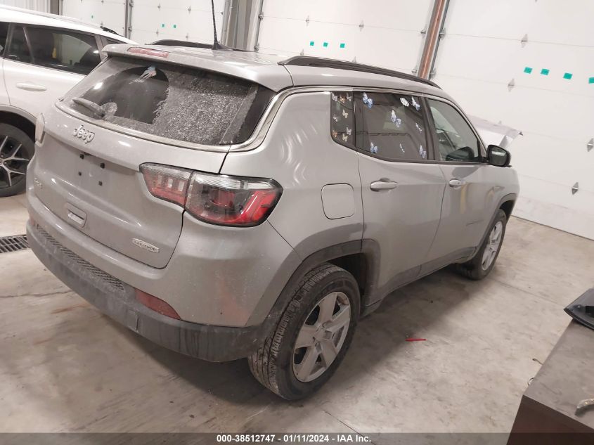 2022 JEEP COMPASS LATITUDE 4X4 - 3C4NJDBBXNT233001