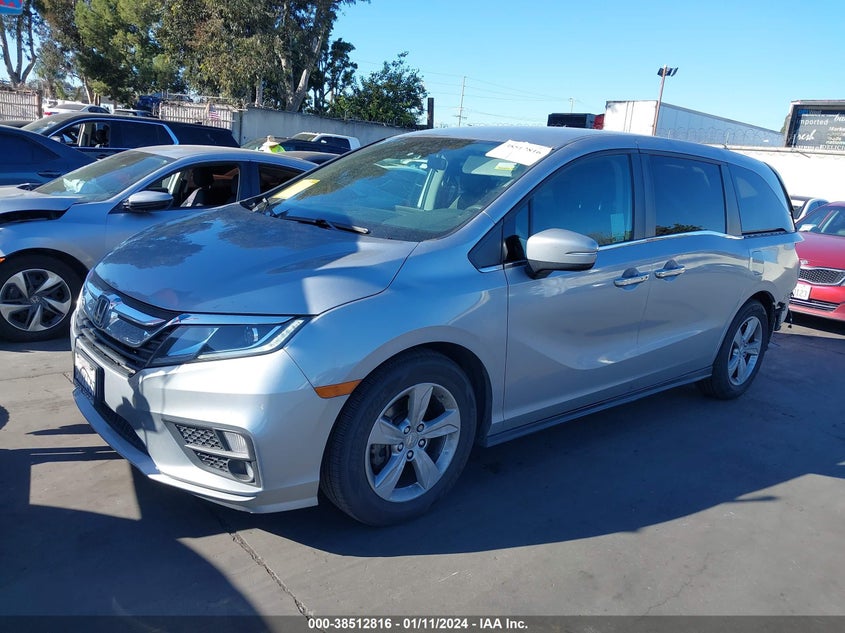 VIN 5FNRL6H54LB015866 2020 HONDA ODYSSEY EX