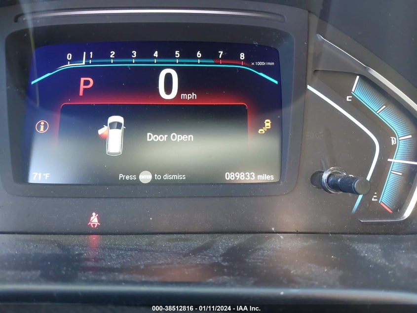 VIN 5FNRL6H54LB015866 2020 HONDA ODYSSEY EX