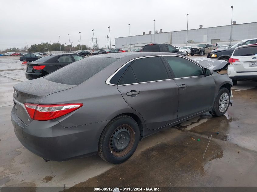 2015 TOYOTA CAMRY LE - 4T1BF1FKXFU038189