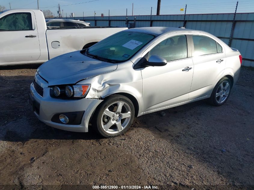 2015 CHEVROLET SONIC LTZ AUTO - 1G1JE5SB2F4101567