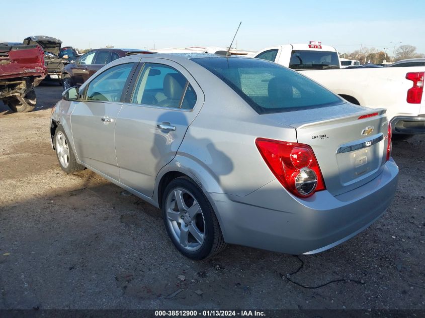 2015 CHEVROLET SONIC LTZ AUTO - 1G1JE5SB2F4101567
