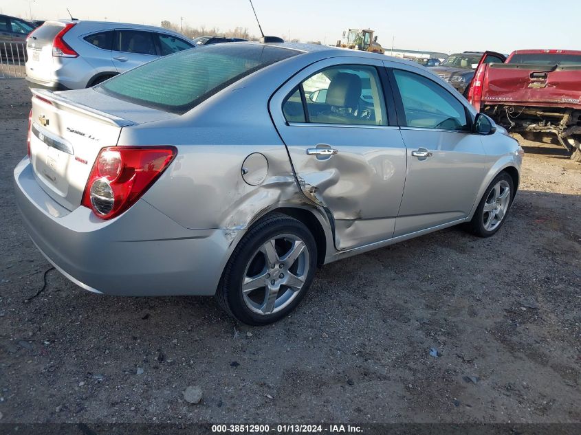 2015 CHEVROLET SONIC LTZ AUTO - 1G1JE5SB2F4101567