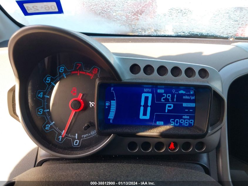 2015 CHEVROLET SONIC LTZ AUTO - 1G1JE5SB2F4101567