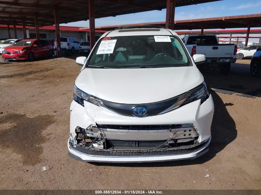 5TDJRKEC5NS083079 2022 TOYOTA SIENNA, photo no. 12