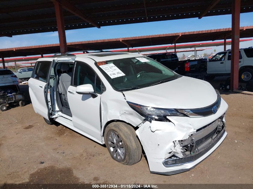 5TDJRKEC5NS083079 2022 TOYOTA SIENNA, photo no. 1