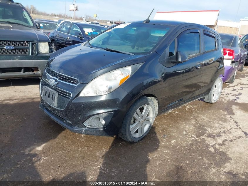 2014 CHEVROLET SPARK 1LT AUTO - KL8CD6S98EC458724