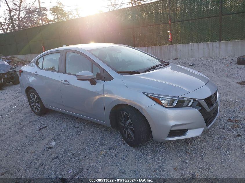 Lot #2541527922 2020 NISSAN VERSA SV XTRONIC CVT salvage car