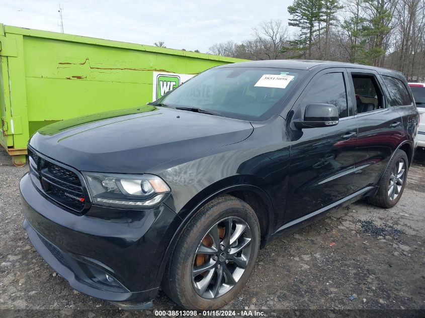 2014 DODGE DURANGO R/T - 1C4SDHCT4EC503098