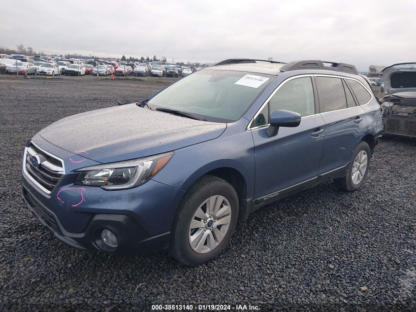 VIN 4S4BSAHC9J3365022 2018 SUBARU OUTBACK 2.5I PREMIUM