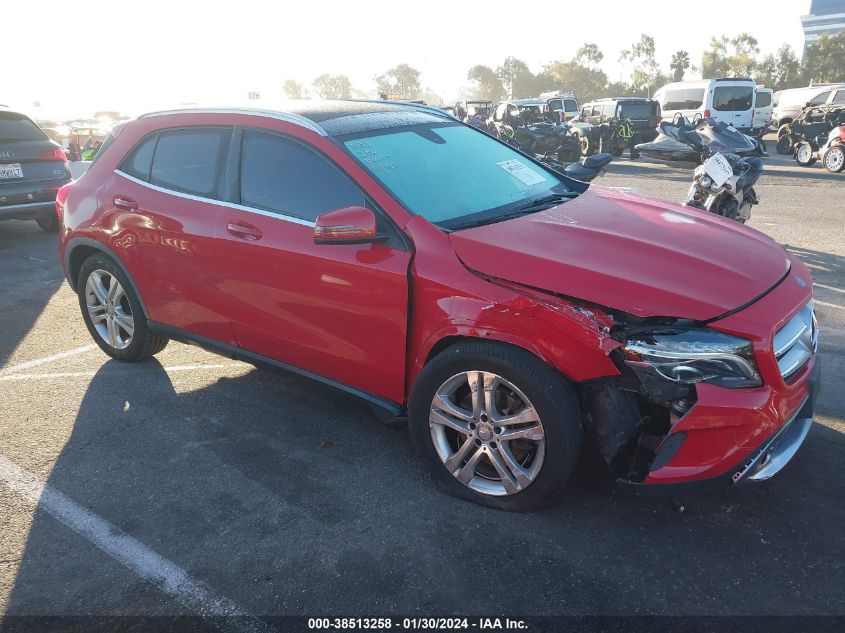 2015 MERCEDES-BENZ GLA 250 - WDCTG4EB8FJ109457