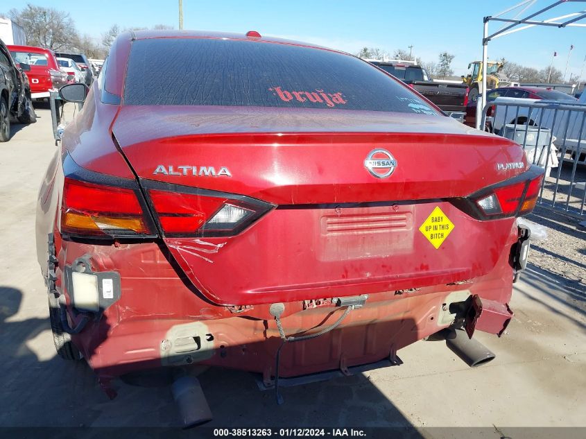 2019 NISSAN ALTIMA PLATINUM - 1N4BL4FV5KC109880