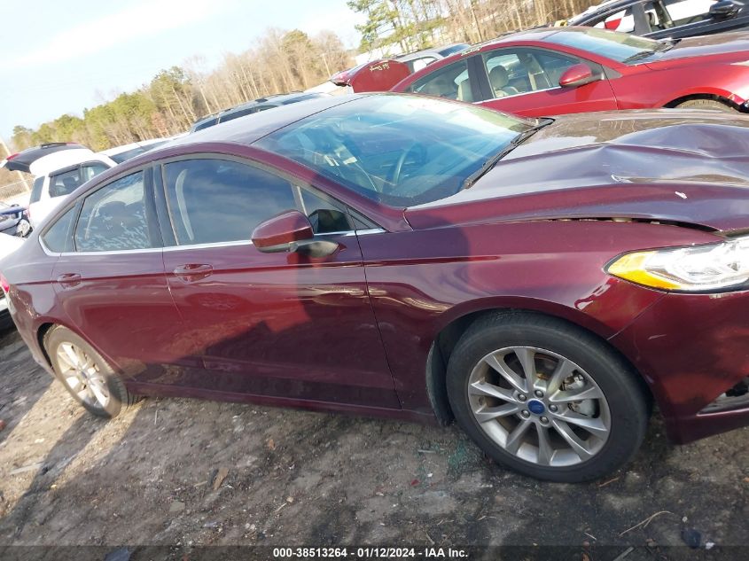 2017 FORD FUSION - 3FASP0H72HR402031