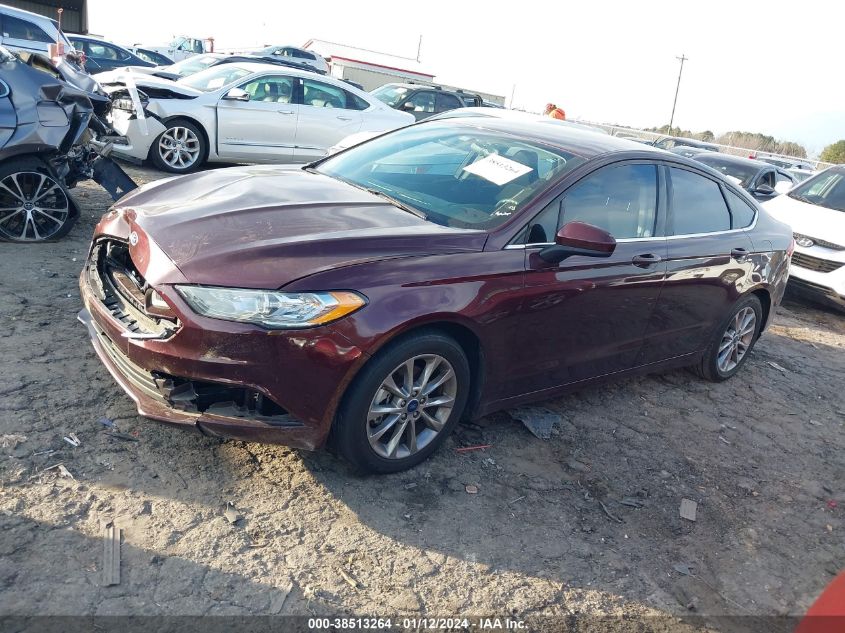 2017 FORD FUSION - 3FASP0H72HR402031