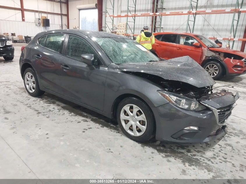 2016 MAZDA MAZDA3 I SPORT - 3MZBM1J75GM328534