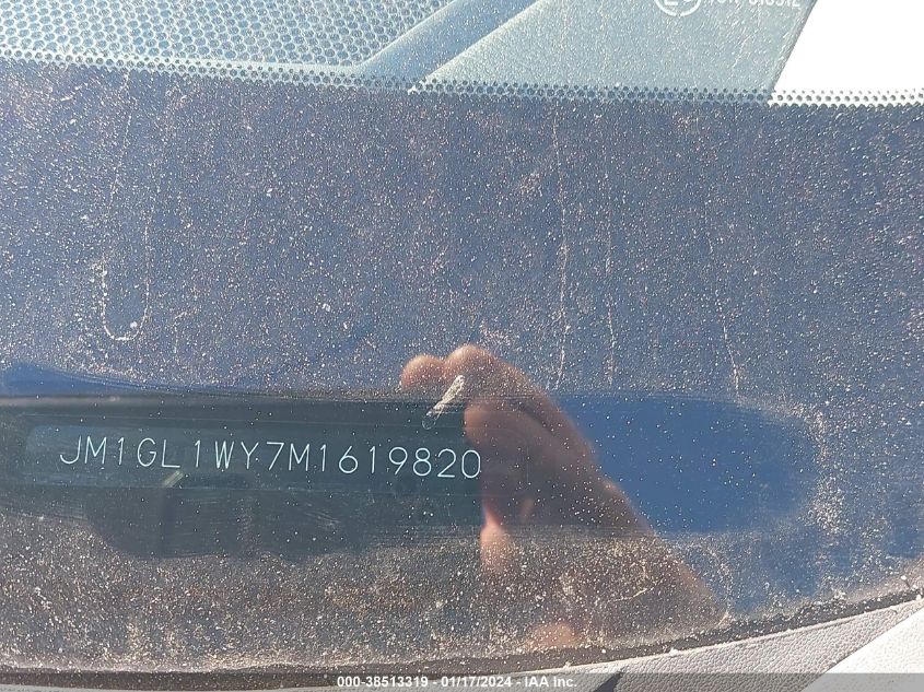 VIN JM1GL1WY7M1619820 2021 MAZDA MAZDA6 GRAND TOURING RESERVE