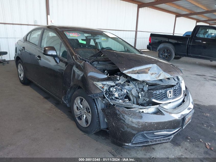 2013 HONDA CIVIC LX - 19XFB2F5XDE217572