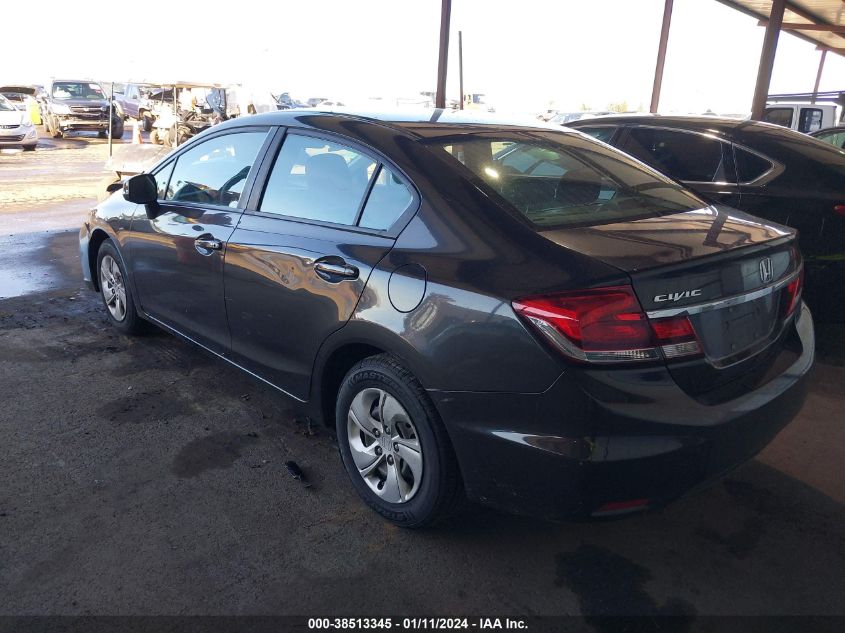 2013 HONDA CIVIC LX - 19XFB2F5XDE217572