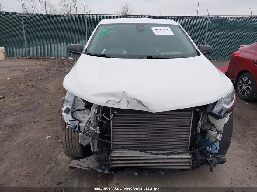 VIN 3GNAXSEV6MS107608 2021 CHEVROLET EQUINOX LS