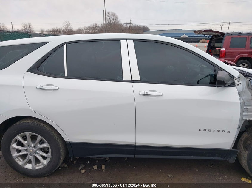 VIN 3GNAXSEV6MS107608 2021 CHEVROLET EQUINOX LS