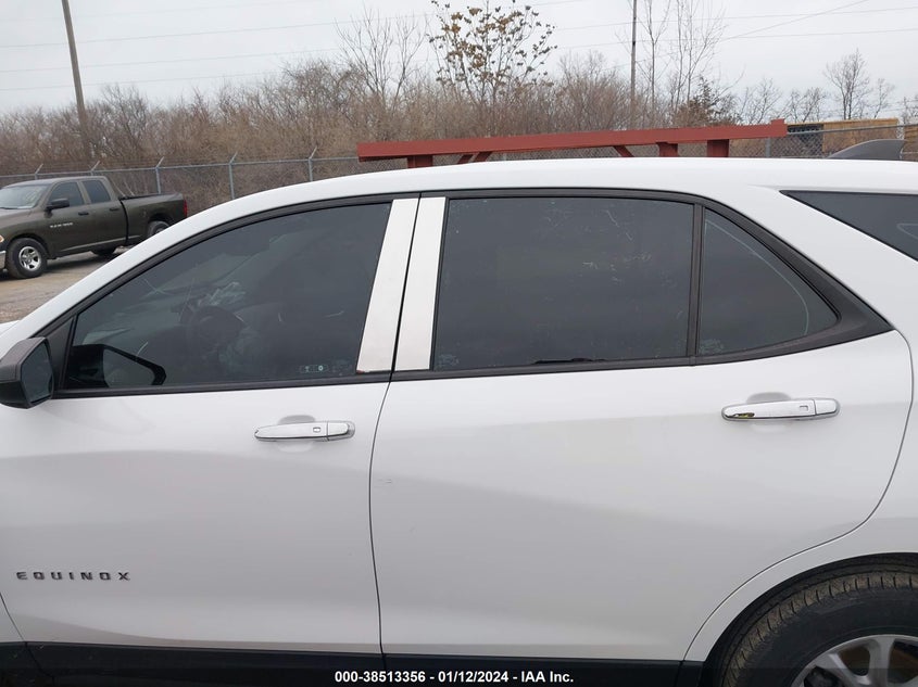 VIN 3GNAXSEV6MS107608 2021 CHEVROLET EQUINOX LS