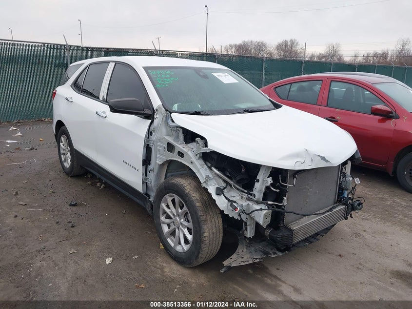 VIN 3GNAXSEV6MS107608 2021 CHEVROLET EQUINOX LS