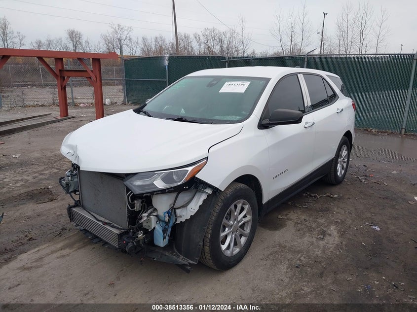 VIN 3GNAXSEV6MS107608 2021 CHEVROLET EQUINOX LS