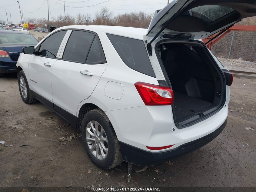 VIN 3GNAXSEV6MS107608 2021 CHEVROLET EQUINOX LS