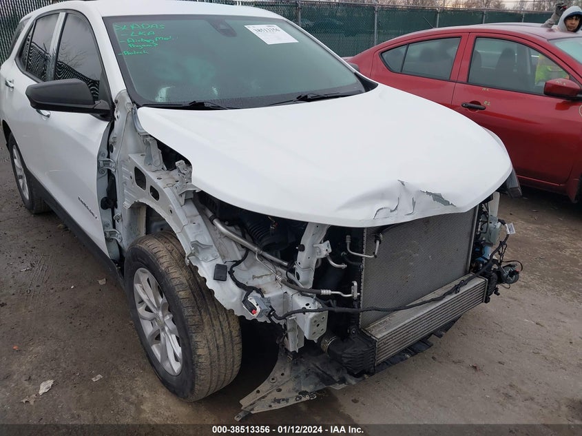 VIN 3GNAXSEV6MS107608 2021 CHEVROLET EQUINOX LS