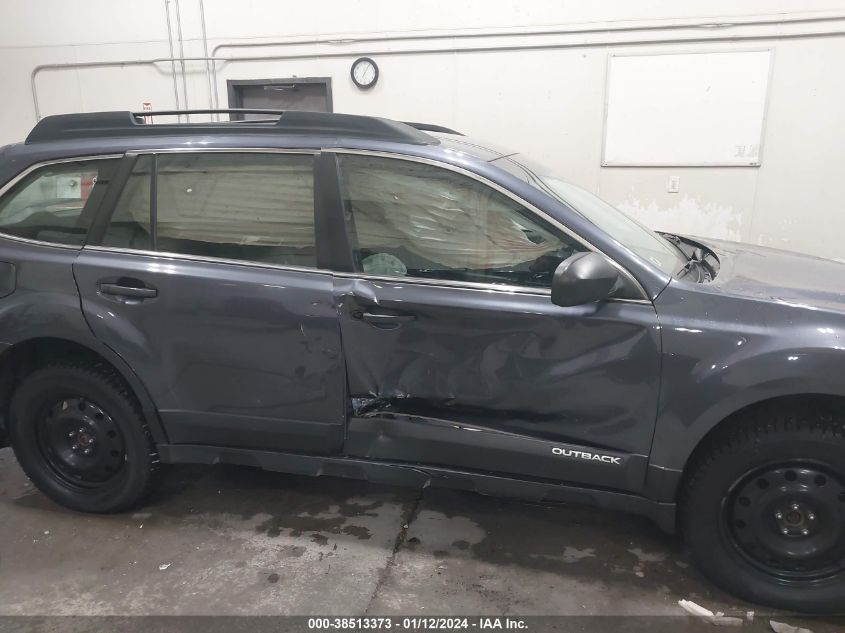 2014 SUBARU OUTBACK 2.5I - 4S4BRBAC6E3201955