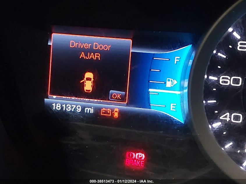 2013 FORD EXPLORER LIMITED - 1FM5K8F81DGB70193