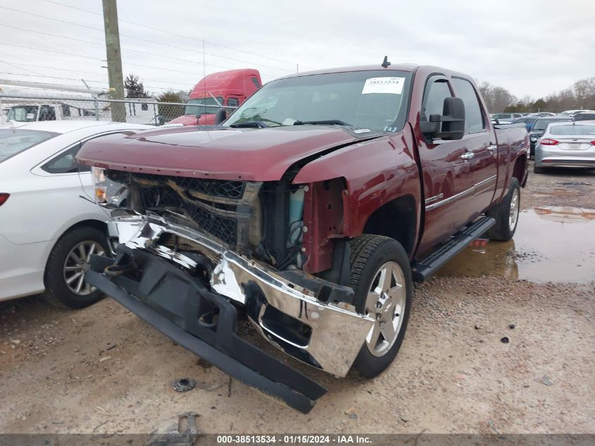 2013 CHEVROLET SILVERADO 2500HD K2500 HEAVY DUTY LT - 1GC1KXC80DF124085