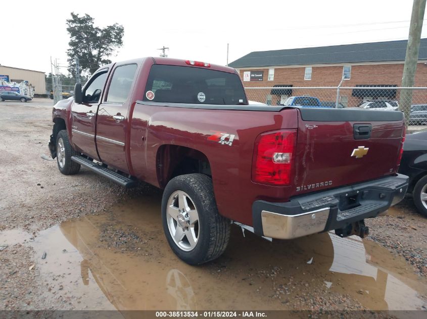 2013 CHEVROLET SILVERADO 2500HD K2500 HEAVY DUTY LT - 1GC1KXC80DF124085