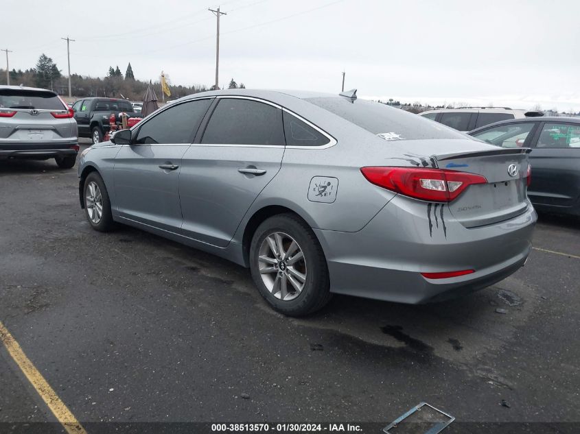 2016 HYUNDAI SONATA SE - 5NPE24AFXGH330042