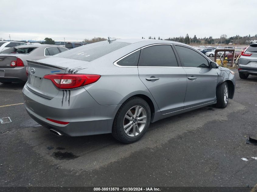 2016 HYUNDAI SONATA SE - 5NPE24AFXGH330042