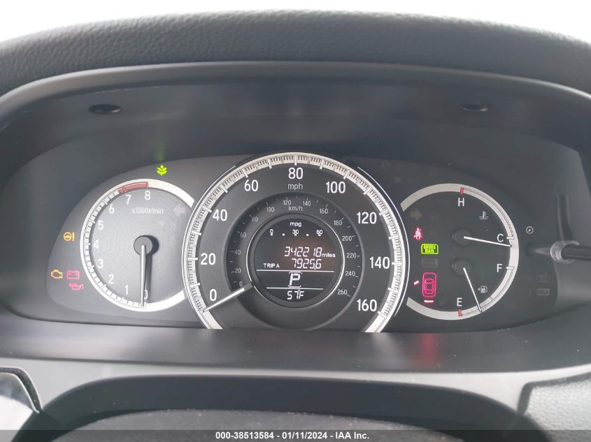 2017 HONDA ACCORD LX - 1HGCR2F31HA220268