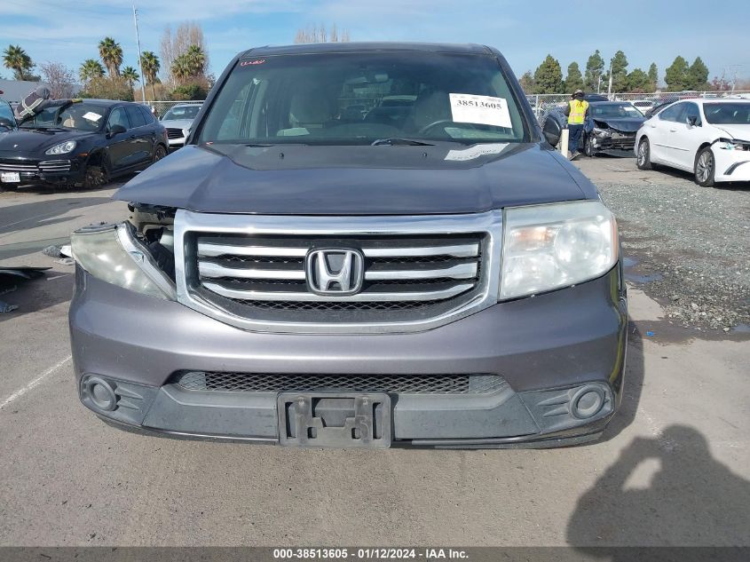 2015 HONDA PILOT LX - 5FNYF3H28FB017972
