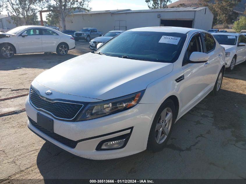 2014 KIA OPTIMA LX - 5XXGM4A75EG280381