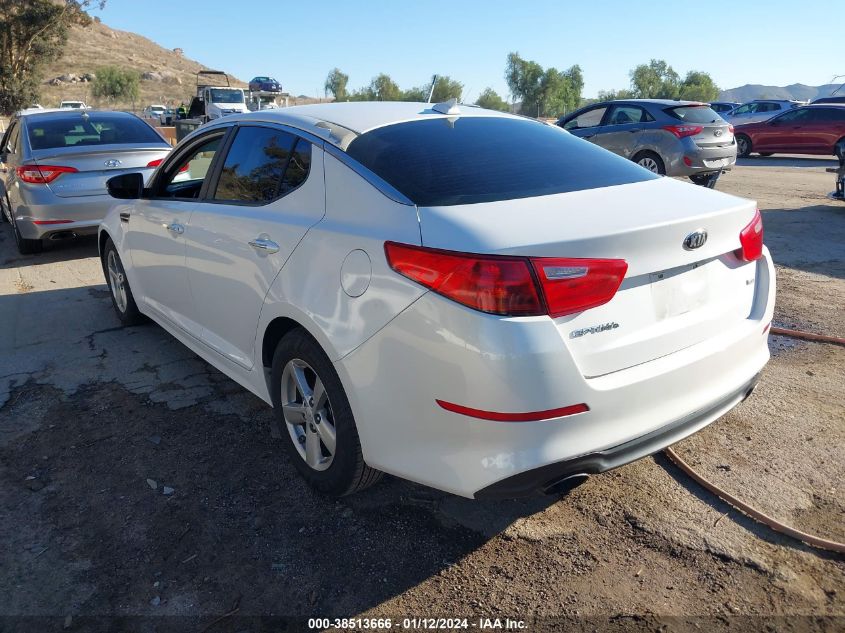 2014 KIA OPTIMA LX - 5XXGM4A75EG280381