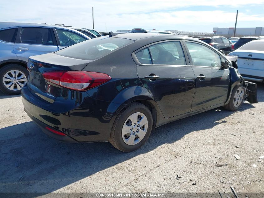 2018 KIA FORTE LX/S - 3KPFL4A77JE224038