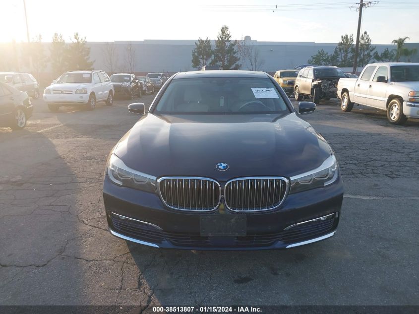 2016 BMW 740I - WBA7E2C54GG504746