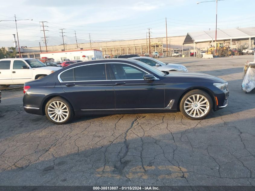 2016 BMW 740I - WBA7E2C54GG504746
