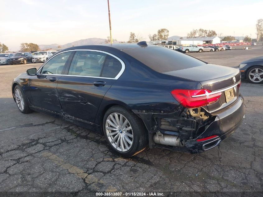 2016 BMW 740I - WBA7E2C54GG504746