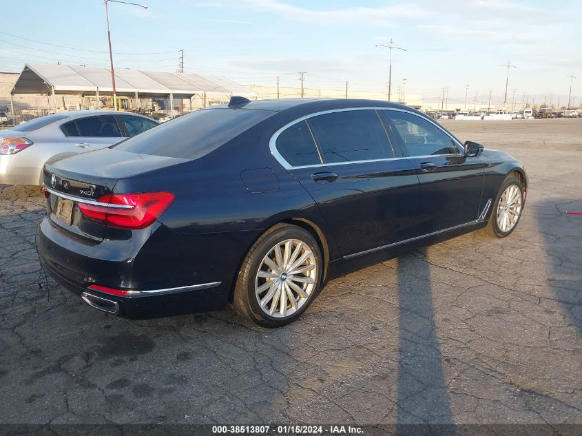 2016 BMW 740I - WBA7E2C54GG504746