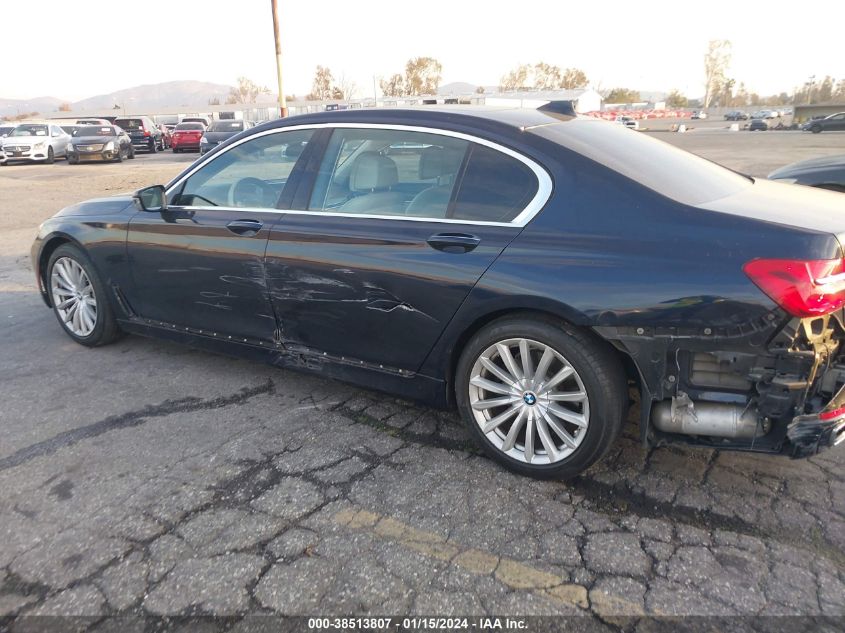 2016 BMW 740I - WBA7E2C54GG504746