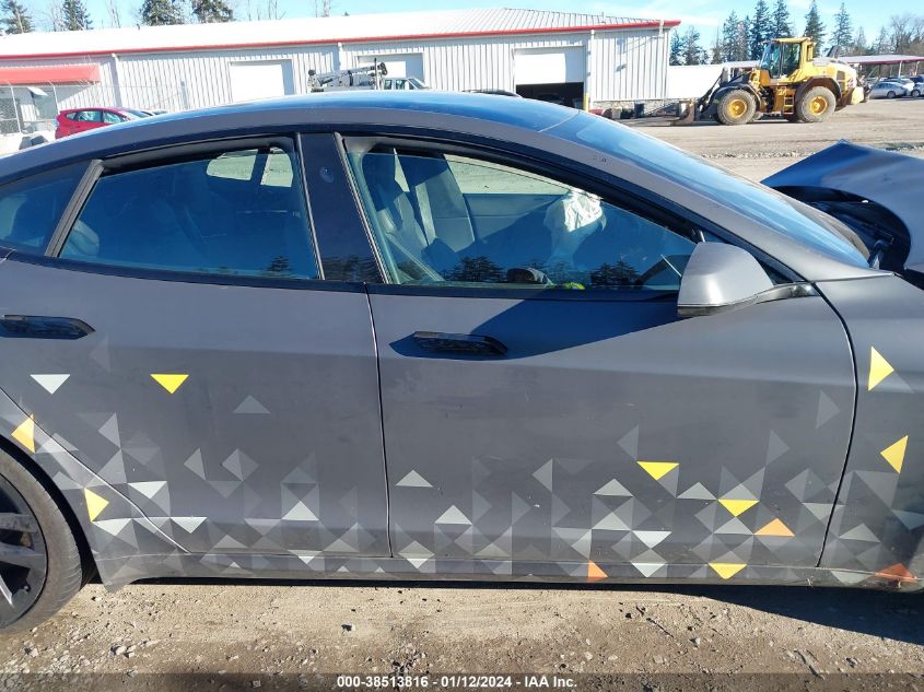 2021 TESLA MODEL S PLAID TRI MOTOR ALL-WHEEL DRIVE - 5YJSA1E69MF439486